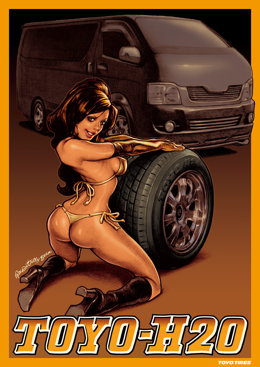 トーヨータイヤポスター